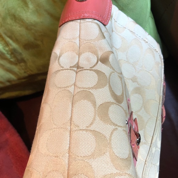 Coach Flower Embroidered Bag - Picture 9 of 13